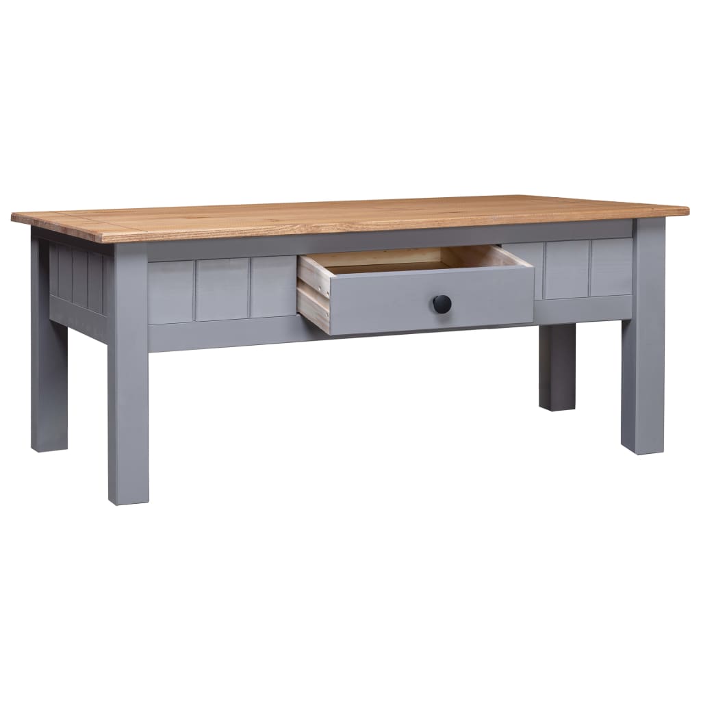 Table basse Gamme Panama 100x60x45 cm bois de pin massif