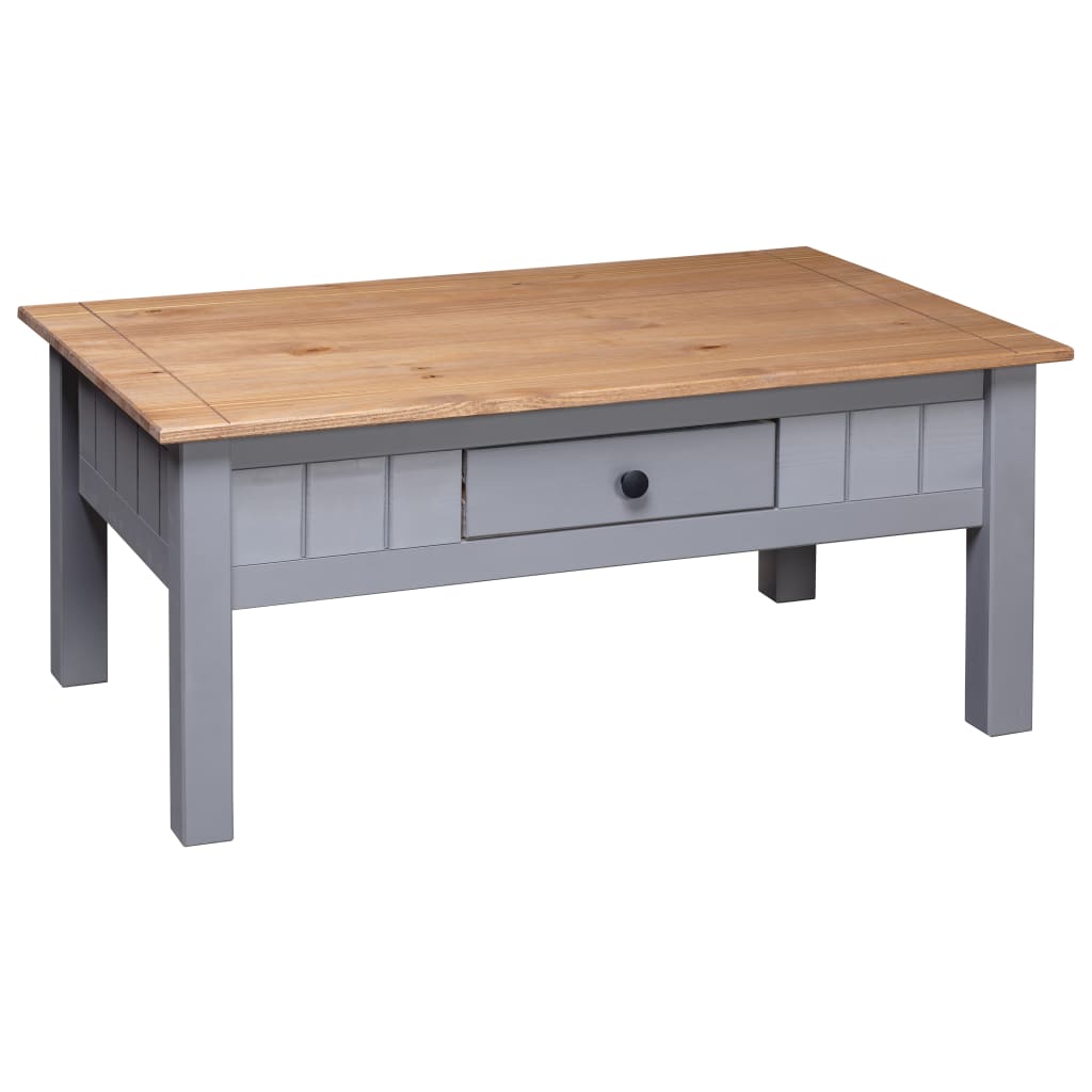 Table basse Gamme Panama 100x60x45 cm bois de pin massif