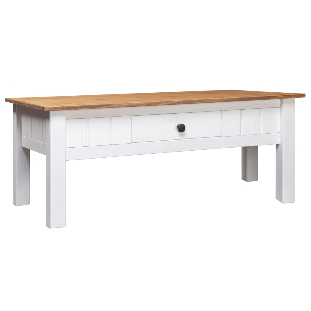 Table basse Gamme Panama 100x60x45 cm bois de pin massif