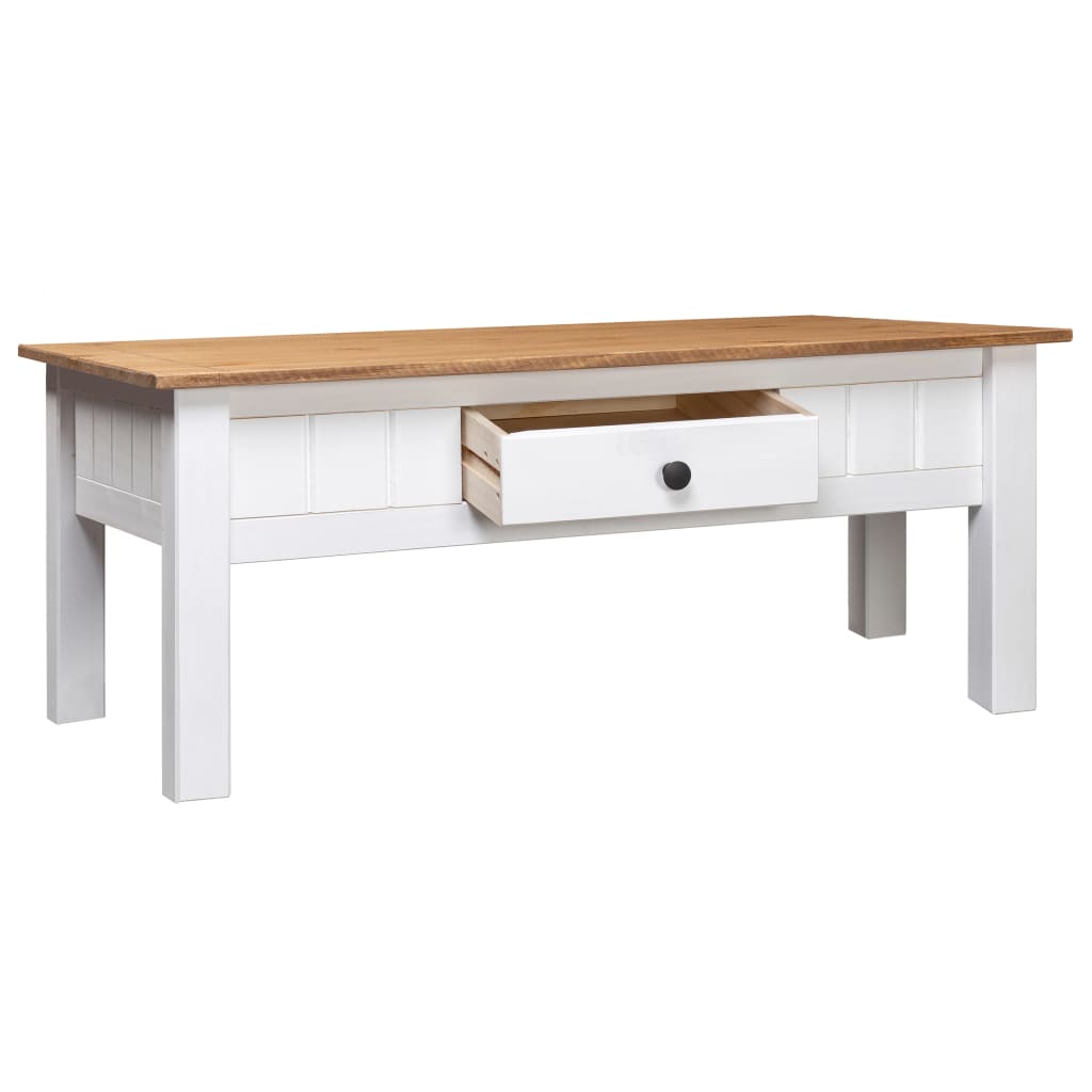 Table basse Gamme Panama 100x60x45 cm bois de pin massif