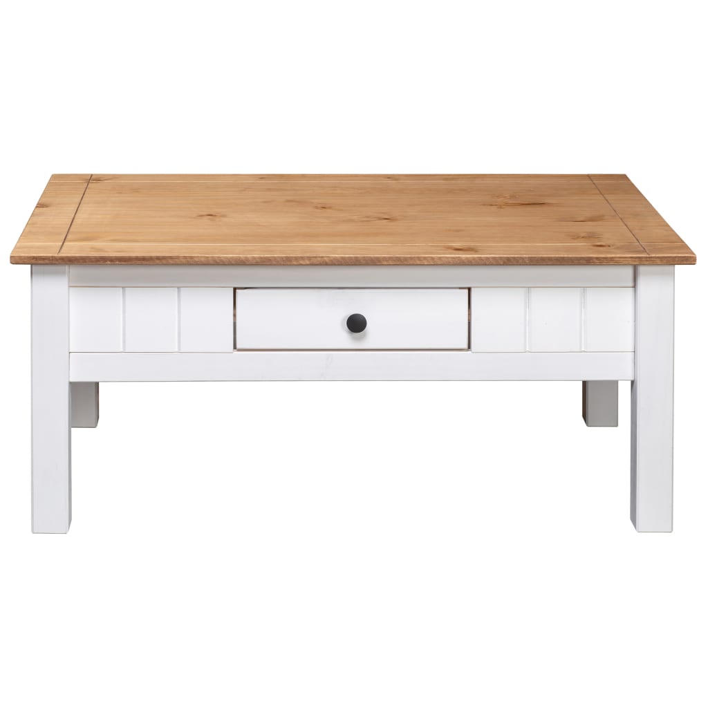 Table basse Gamme Panama 100x60x45 cm bois de pin massif