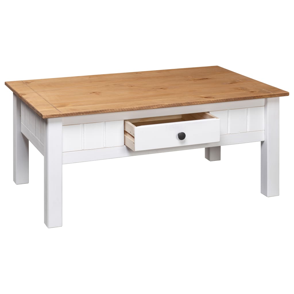 Table basse Gamme Panama 100x60x45 cm bois de pin massif