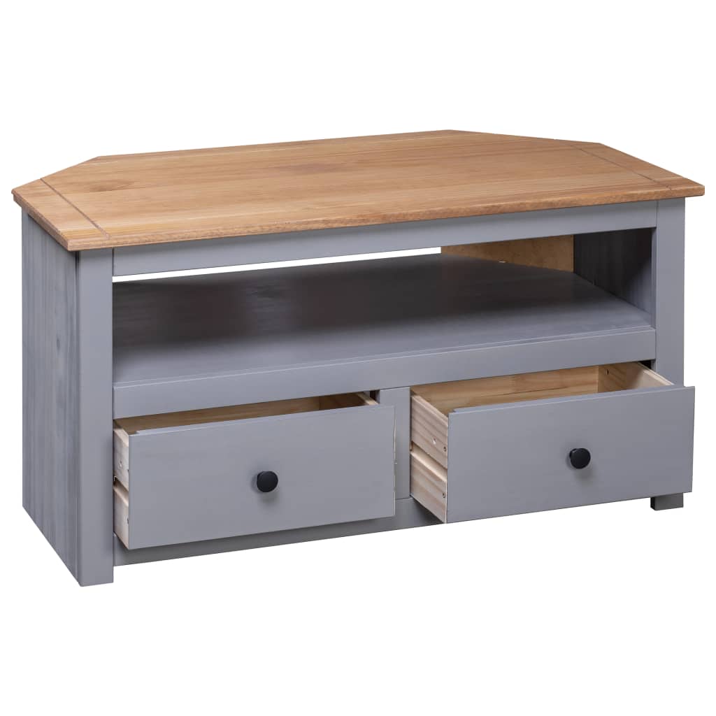 Tv-hoekkast Panama Range 93x49x49 cm massief grenenhout