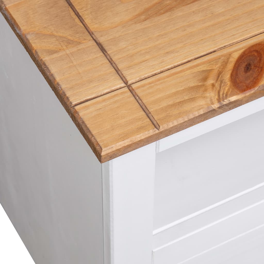 Meuble TV d'angle Gamme Panama 93x49x49 cm en bois de pin massif