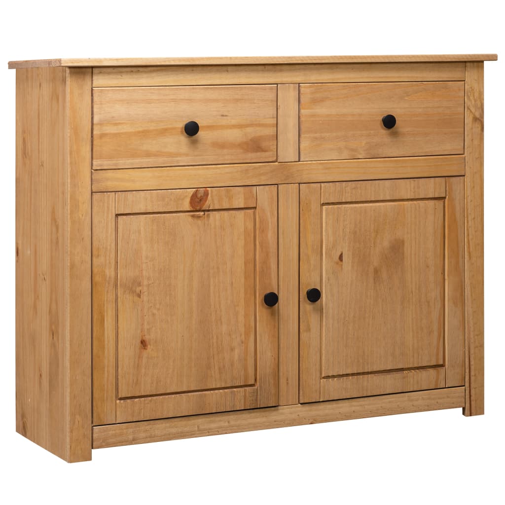 Buffet Gamme Panama 93x40x80 cm en bois de pin massif