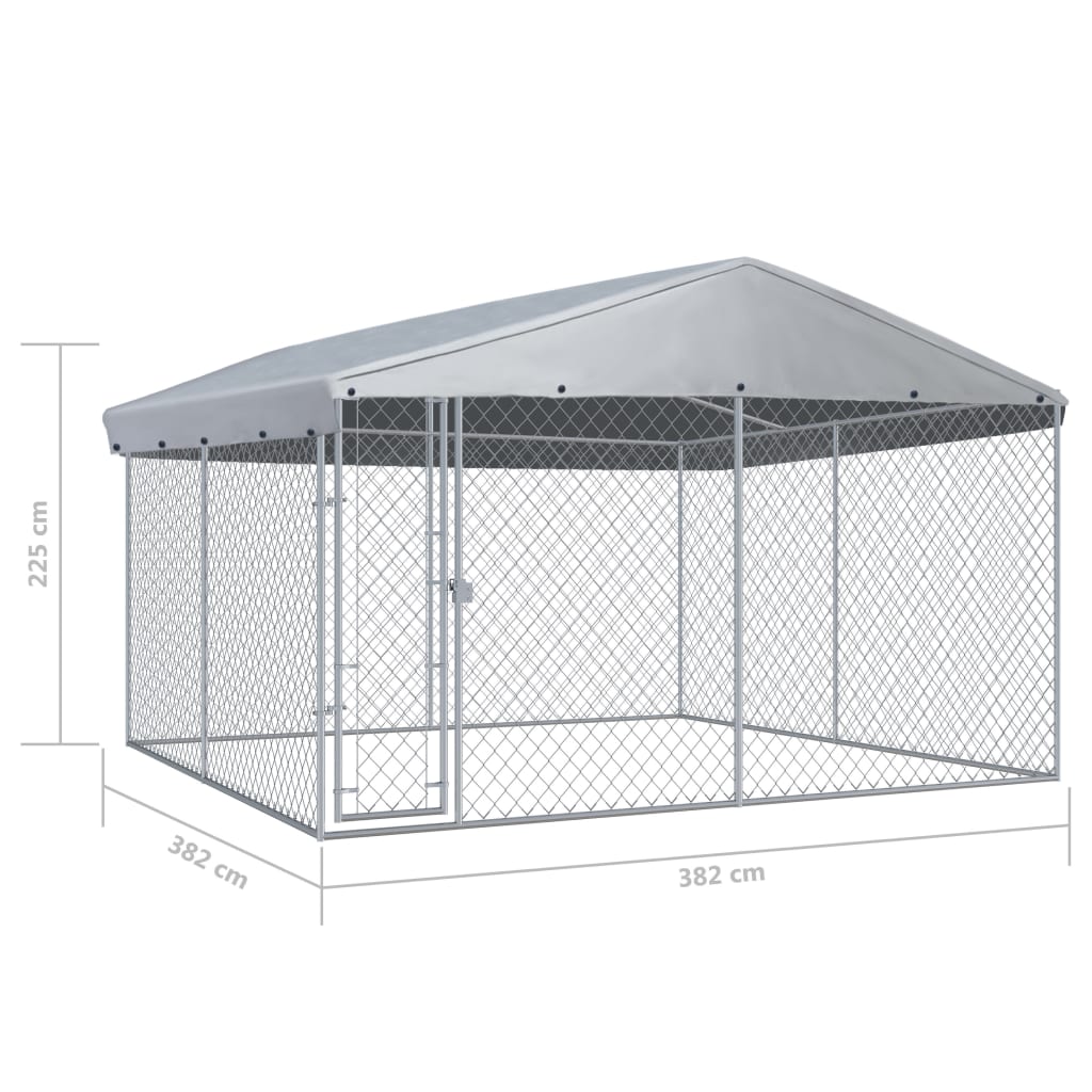 Hondenkennel voor buiten 760x192x185 m