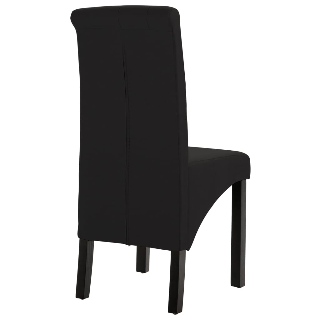 Chaises de salle à manger 6 pcs en tissu