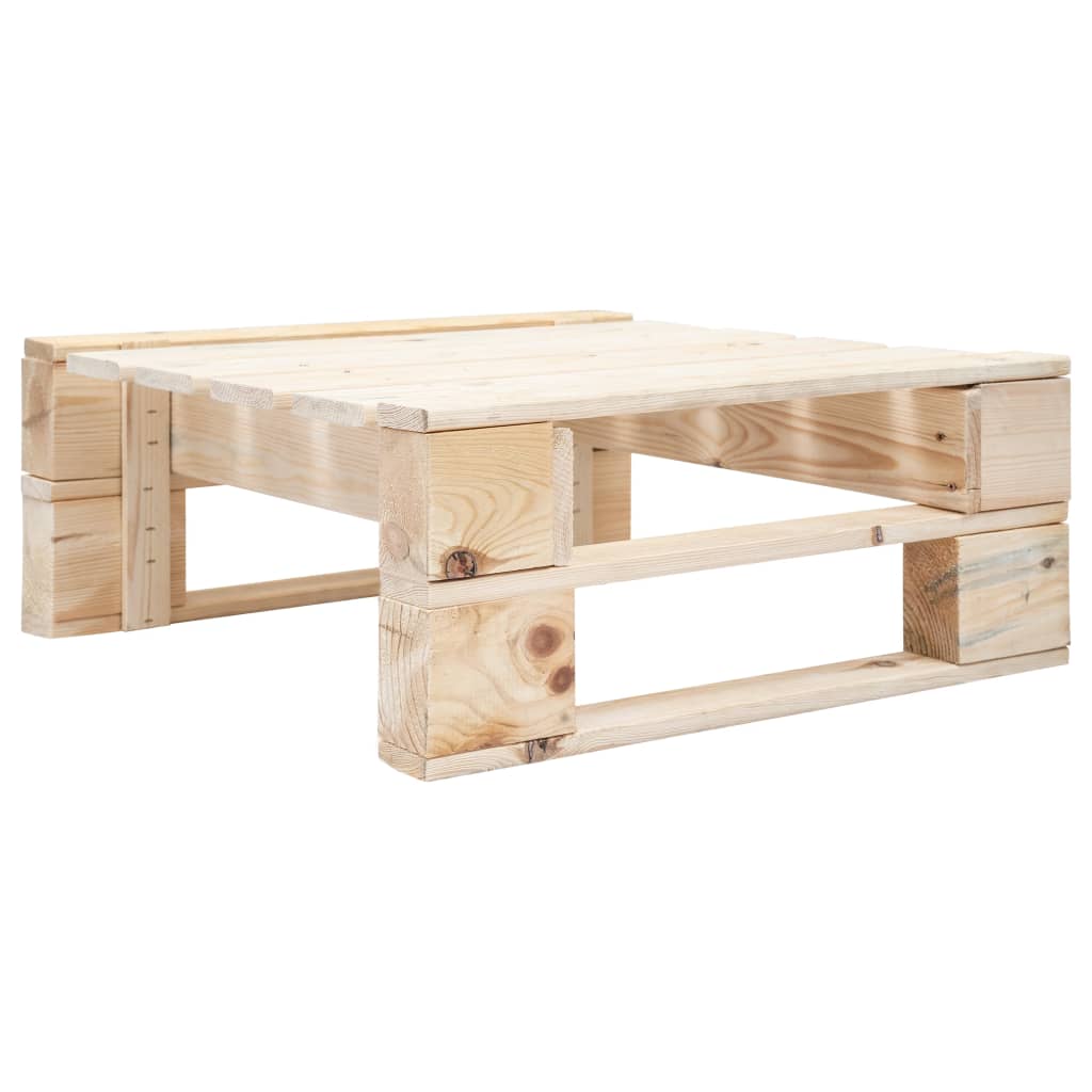 Tuinhocker pallet hout