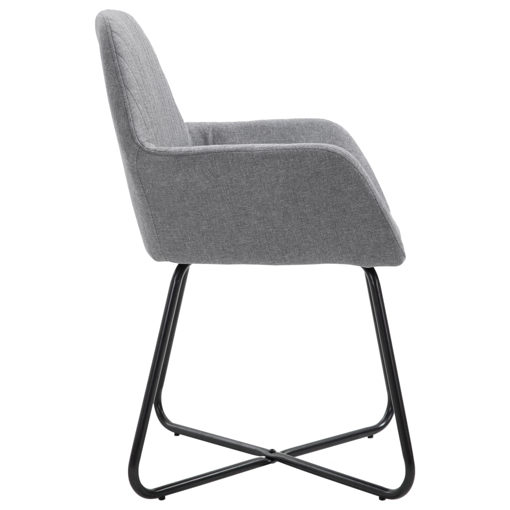 Eetkamerstoelen 2 st stof