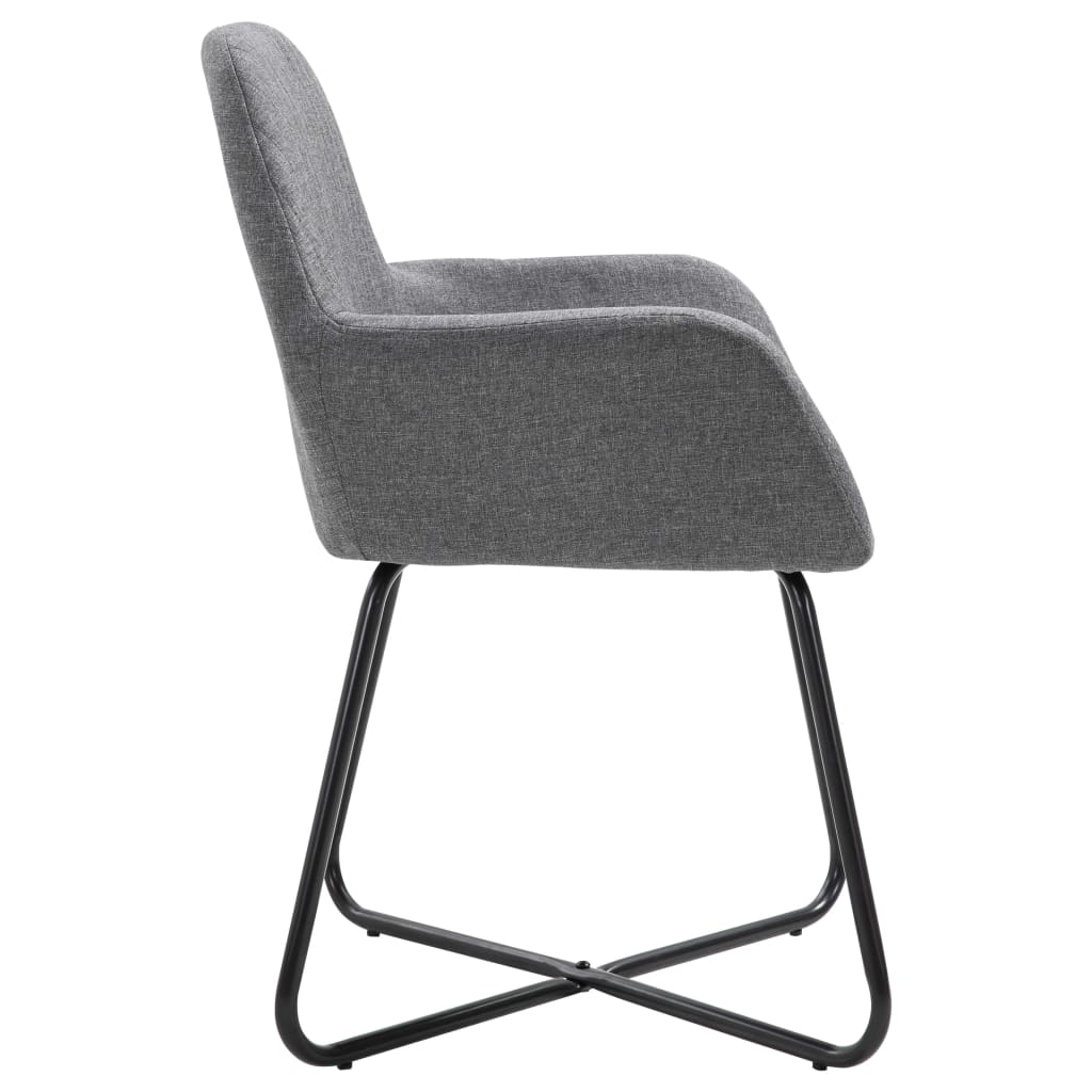 Eetkamerstoelen 2 st stof