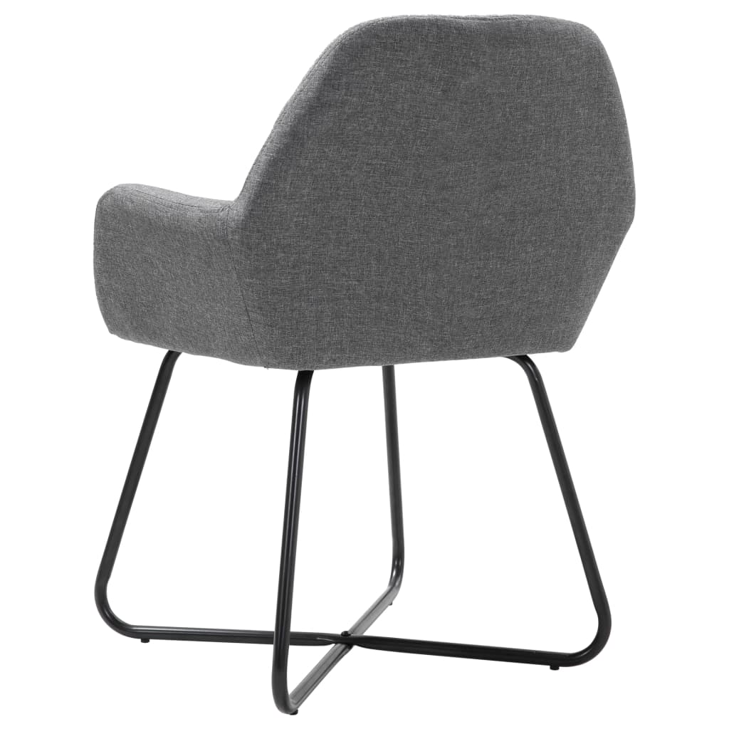 Eetkamerstoelen 2 st stof