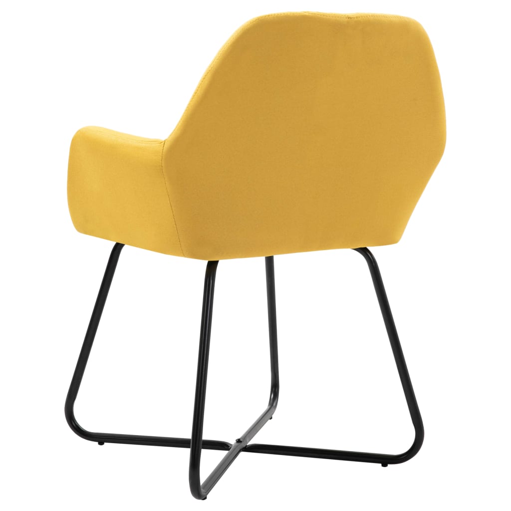 Eetkamerstoelen 2 st stof