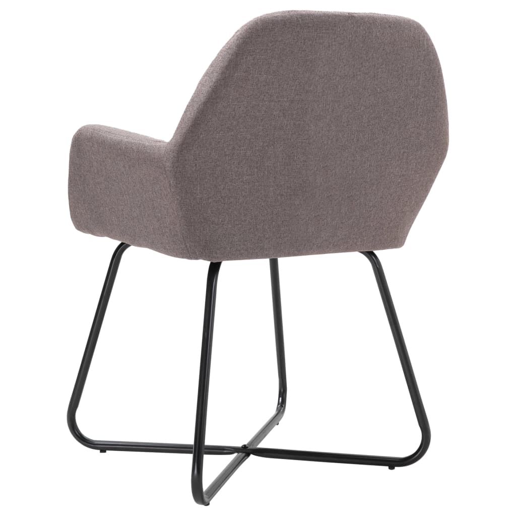 Eetkamerstoelen 4 st stof