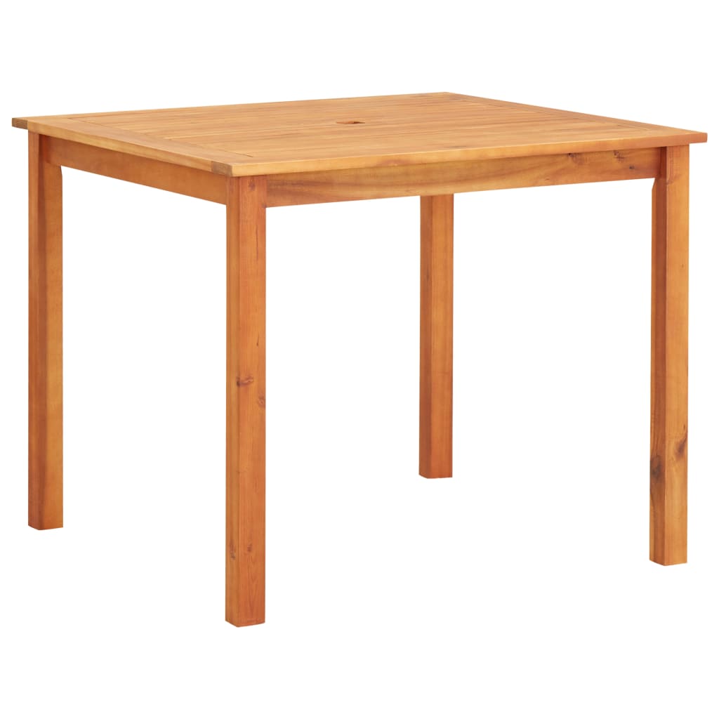 Table de jardin 150x90x74 cm en bois d'acacia massif