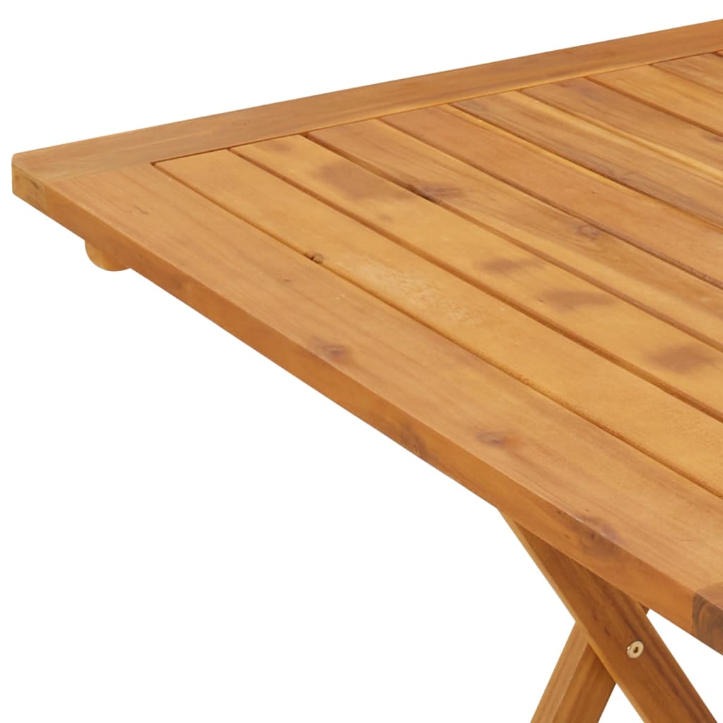 Tuintafel inklapbaar 110 cm massief acaciahout