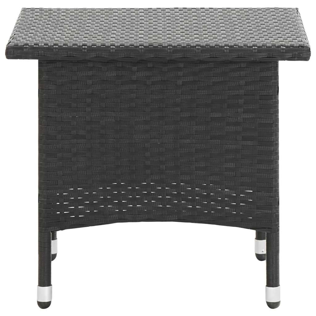 Theetafel 50x50x47 cm poly rattan