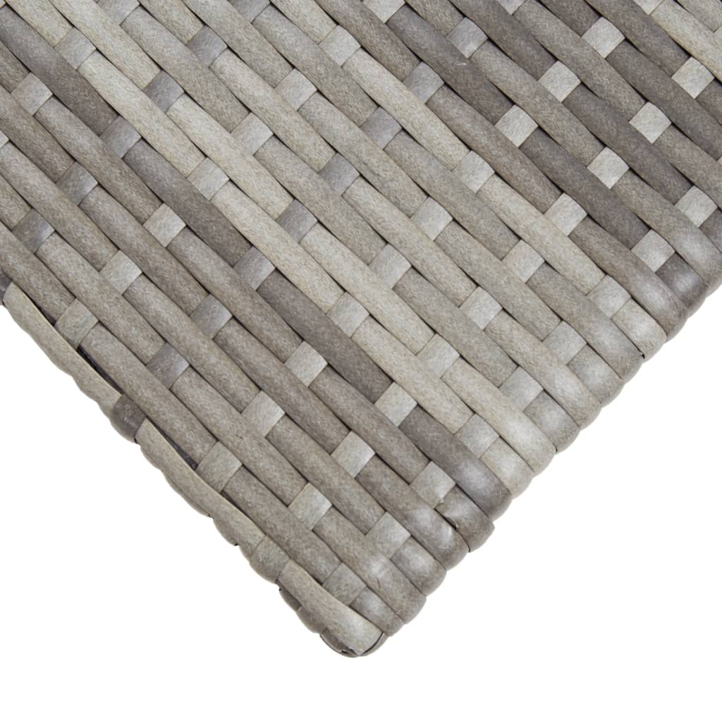 Theetafel 50x50x47 cm poly rattan