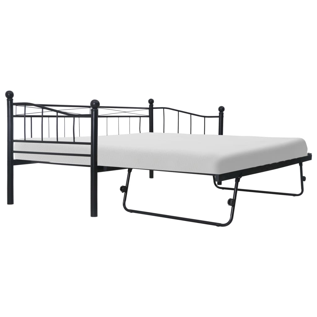 Bedframe staal 180x200/90x200 cm