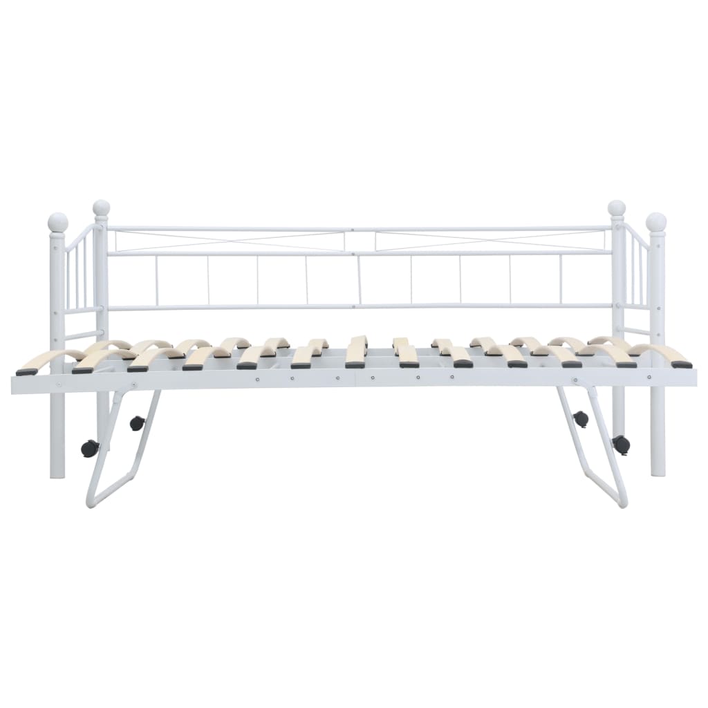 Bedframe staal 180x200/90x200 cm