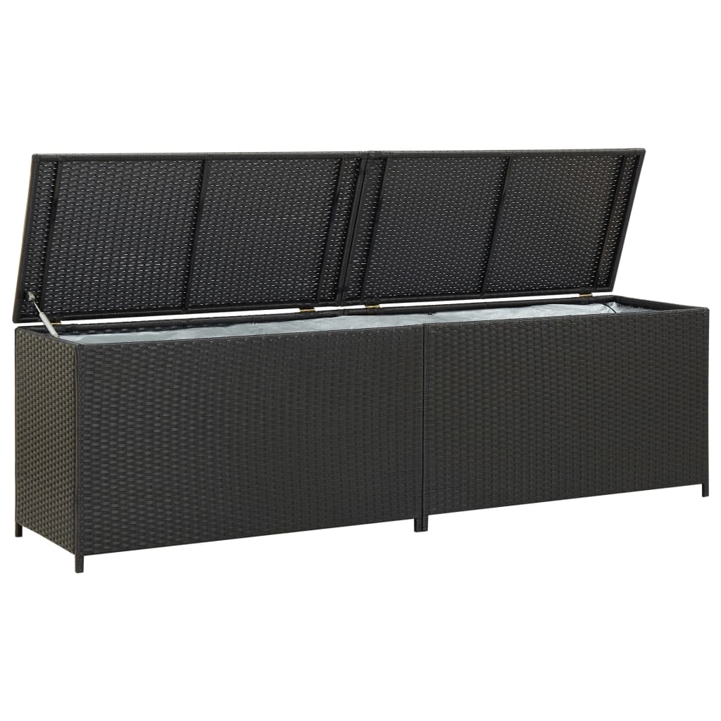 Tuinbox 180x90x70 cm poly rattan