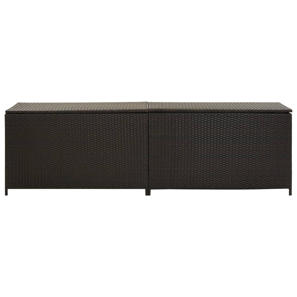 Tuinbox 180x90x70 cm poly rattan