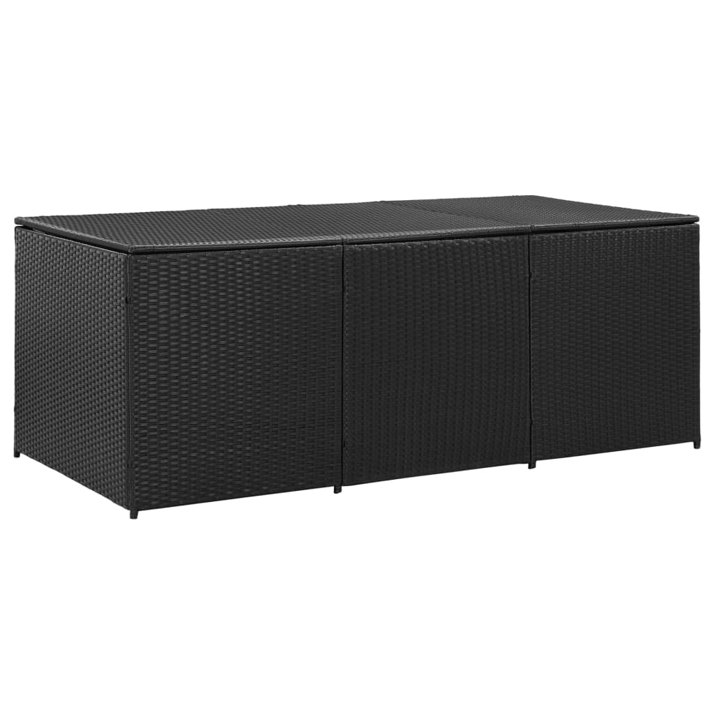 Tuinbox 180x90x70 cm poly rattan