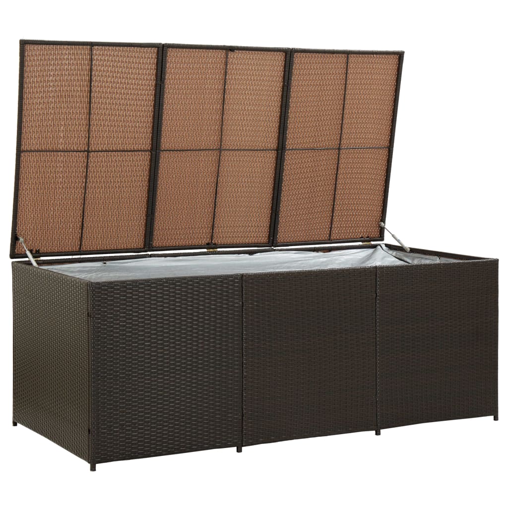 Tuinbox 100x50x50 cm poly rattan