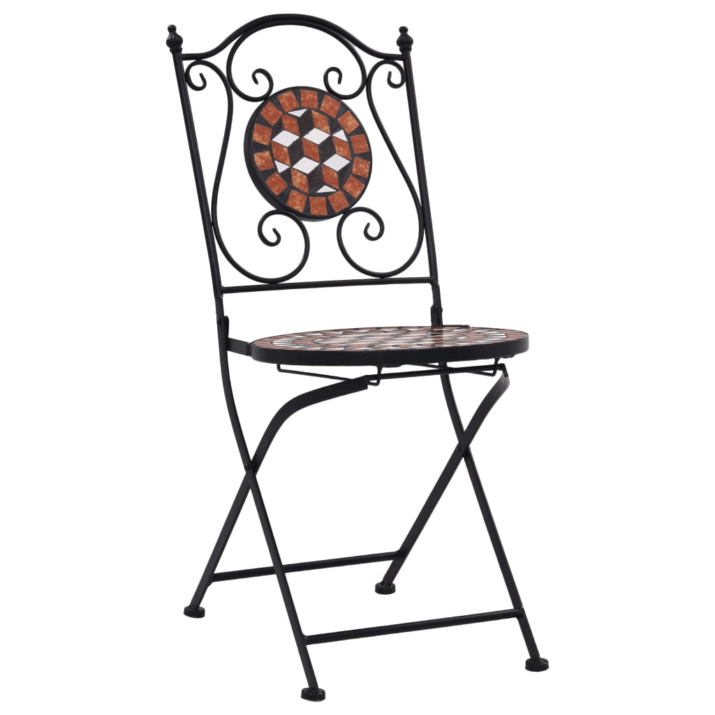 Bistrostoelen mozaïek 2 st