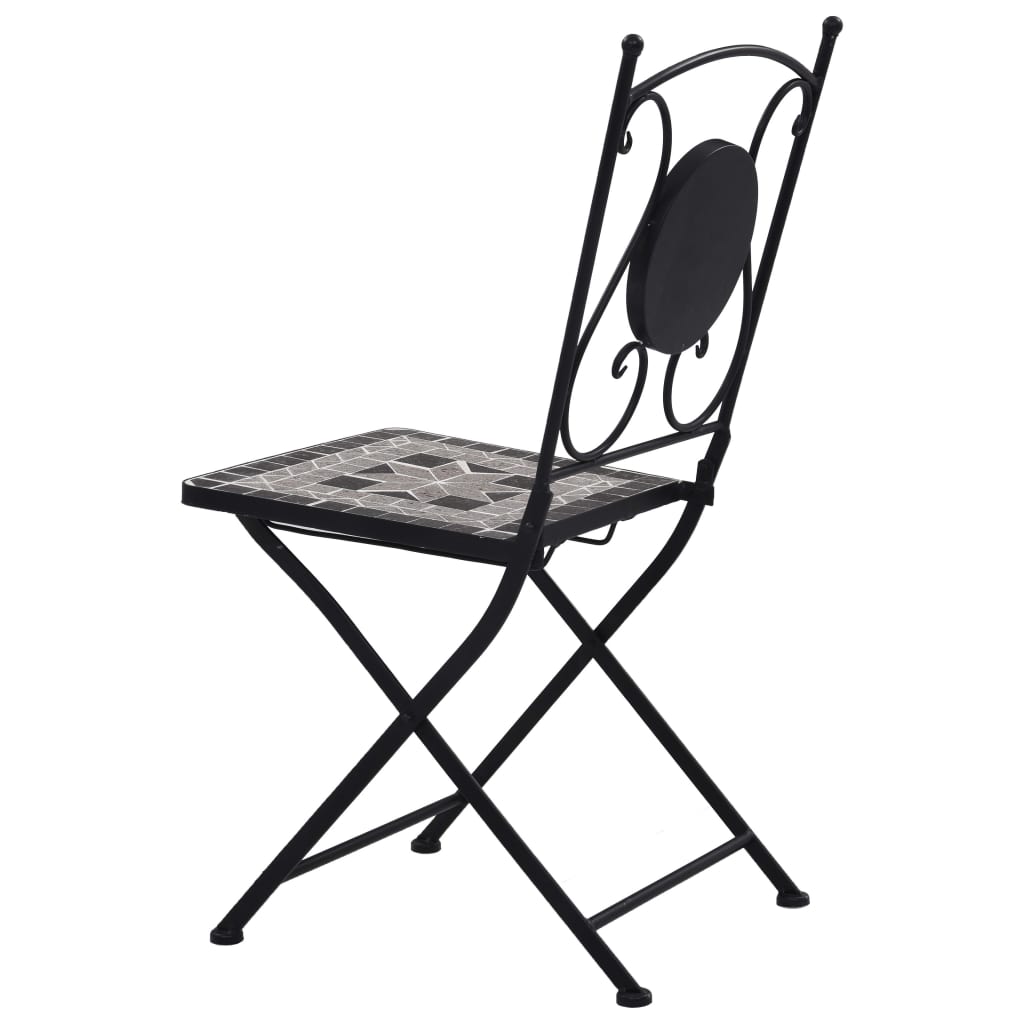 Bistrostoelen mozaïek 2 st