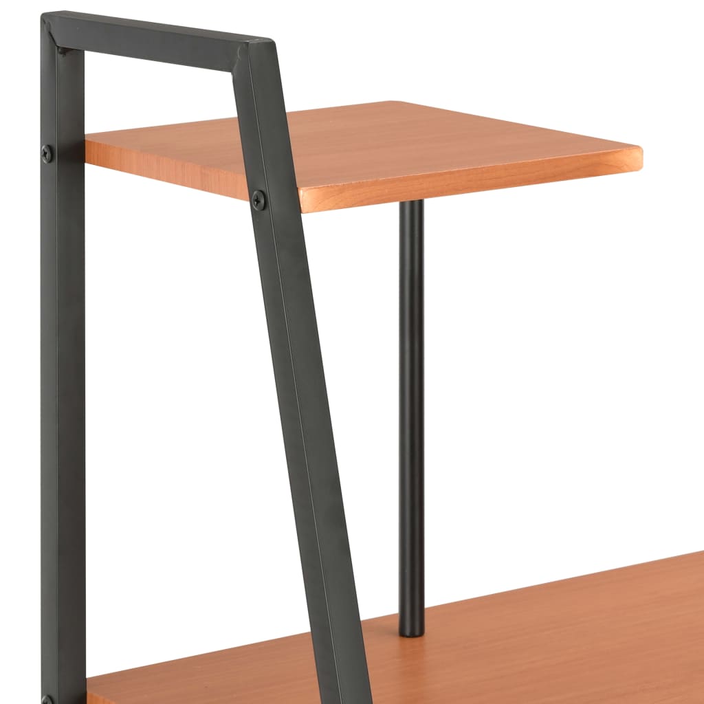 Bureau met schappen 102x50x117 cm