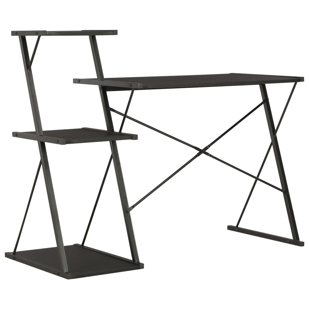 Bureau avec étagère 116x50x93 cm