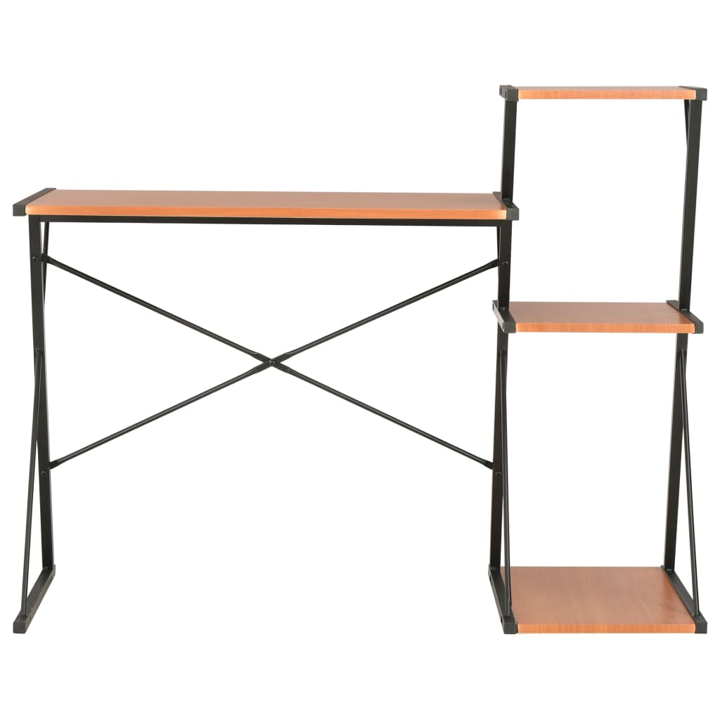 Bureau avec étagère 116x50x93 cm