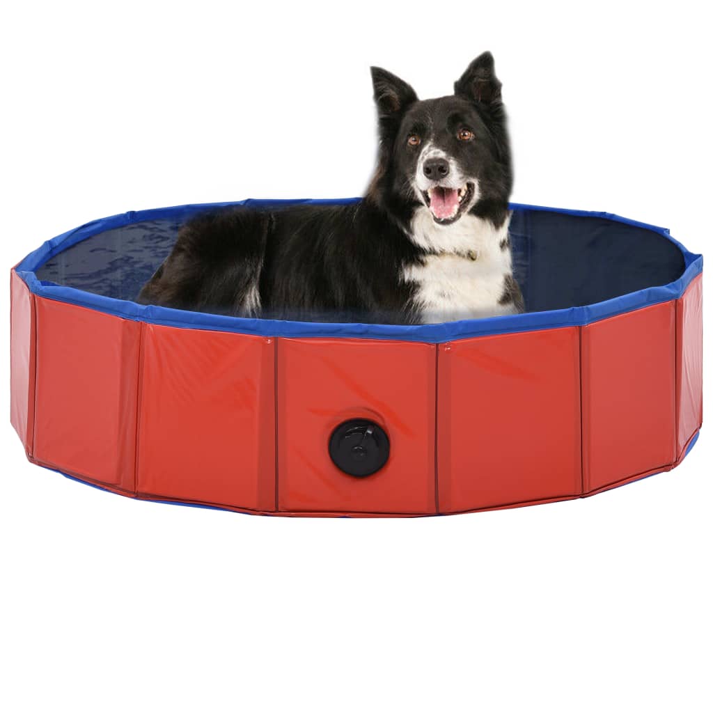 Piscine pour chien pliable 160x30 cm PVC