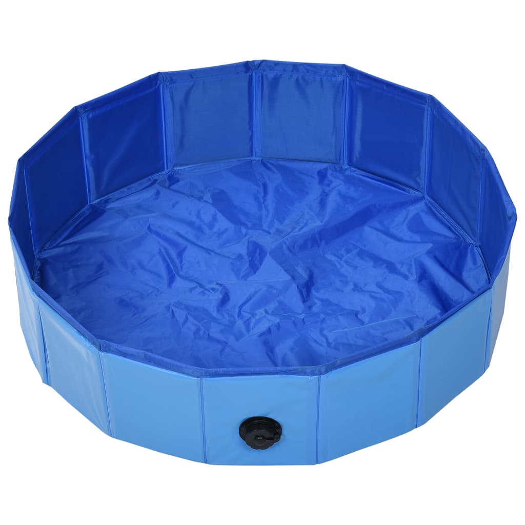 Piscine pour chien pliable 160x30 cm PVC