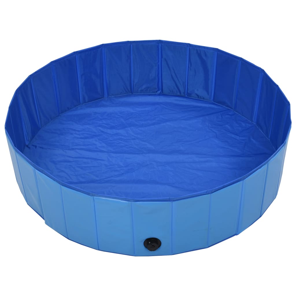 Piscine pour chien pliable 160x30 cm PVC