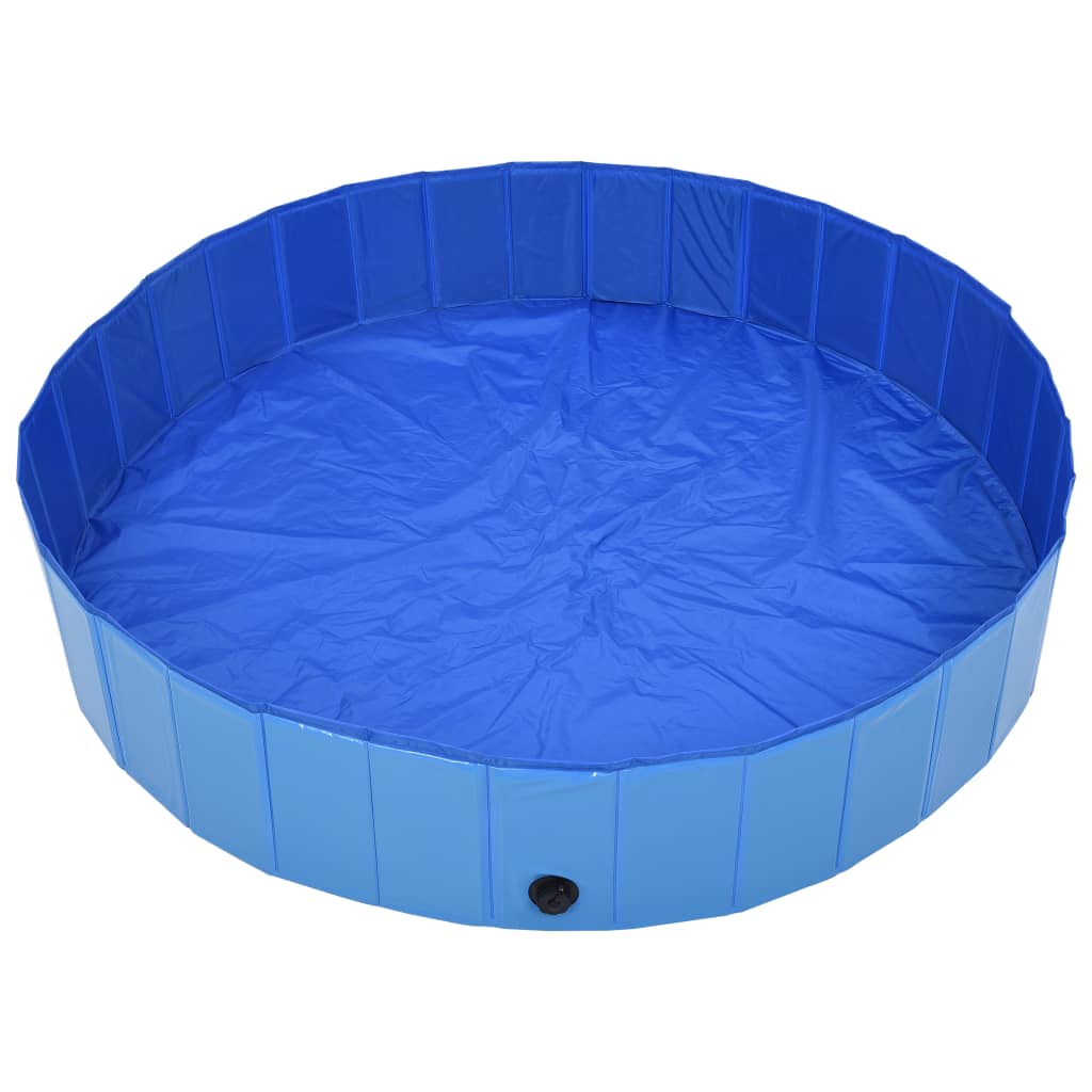 Piscine pour chien pliable 160x30 cm PVC