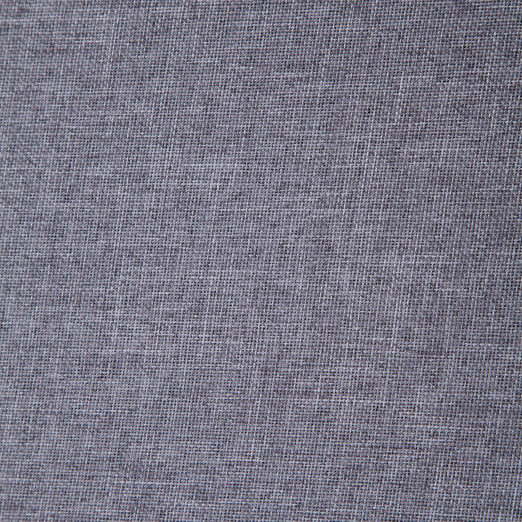 Fauteuil avec pieds chromés en tissu gris clair