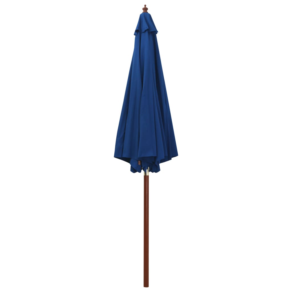 Parasol met houten paal 300x258 cm