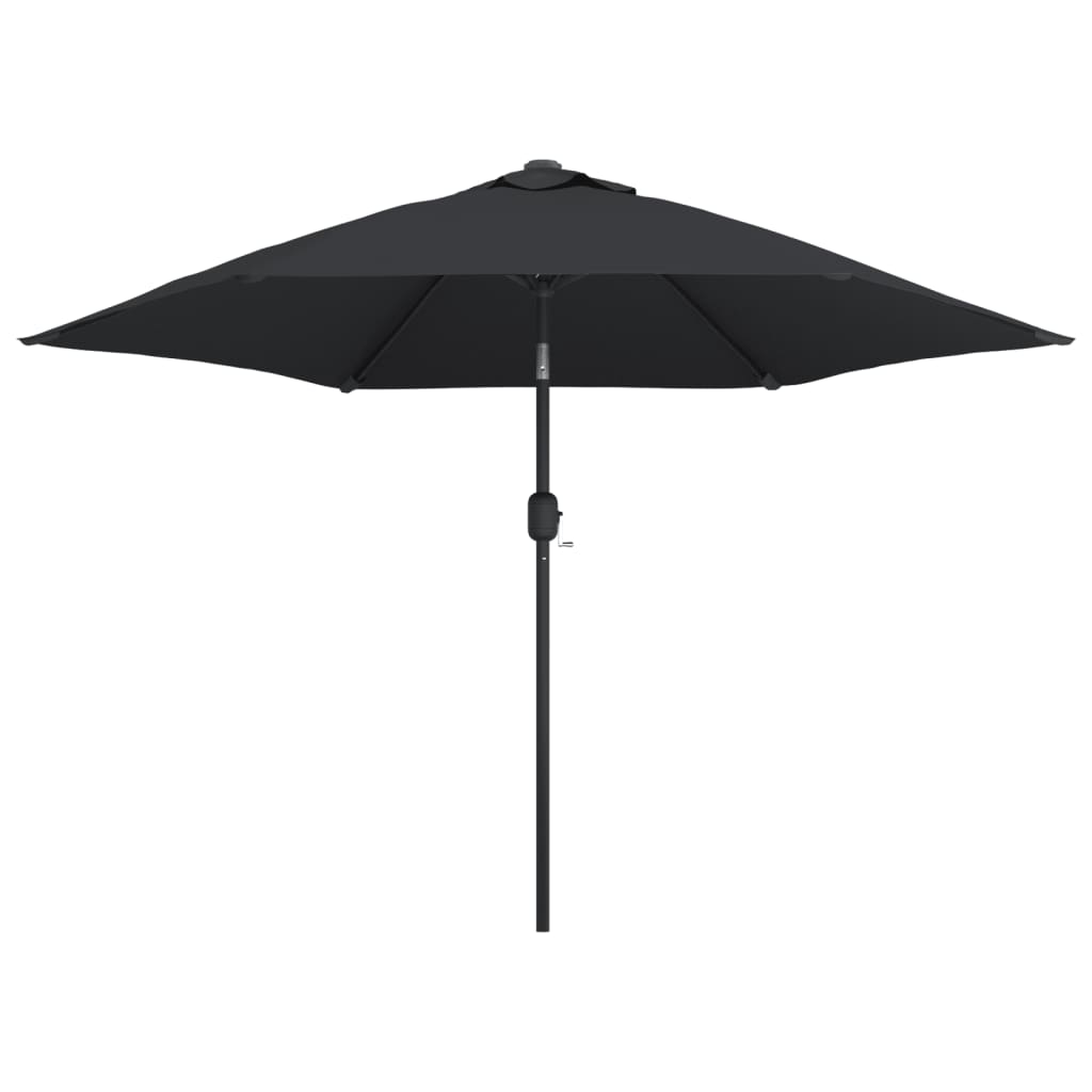 Parasol met metalen paal 300 cm blauw