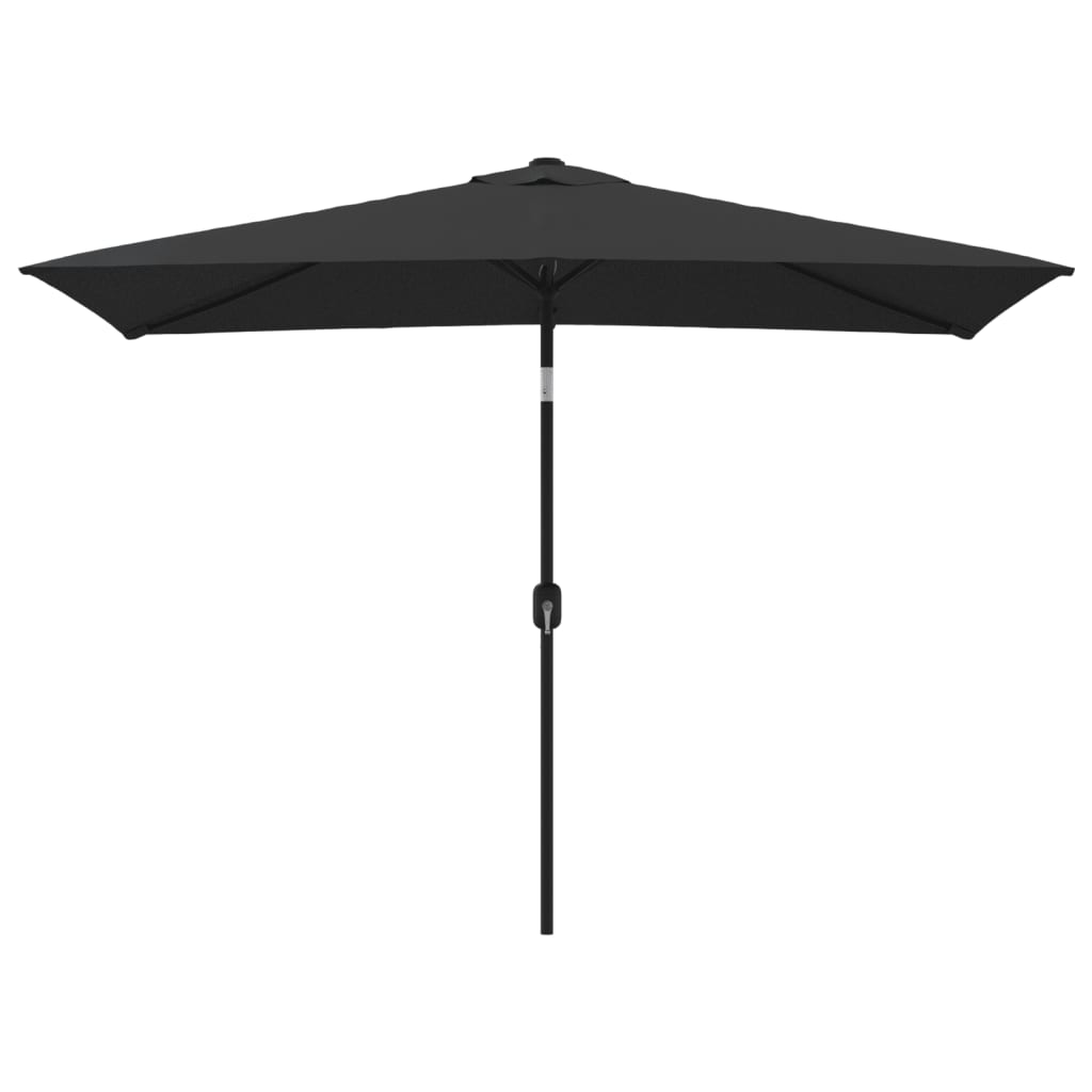 Parasol met metalen paal 300x200 cm