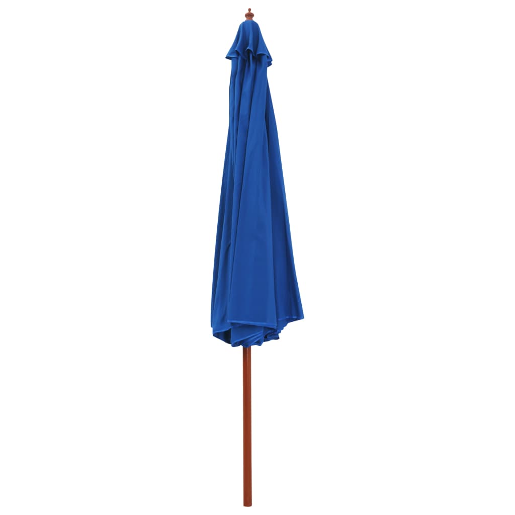 Parasol met houten paal 350 cm