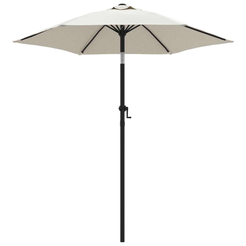 Parasol 200x224 cm aluminium