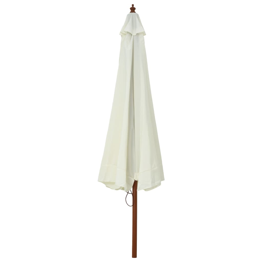 Parasol met houten paal 330 cm