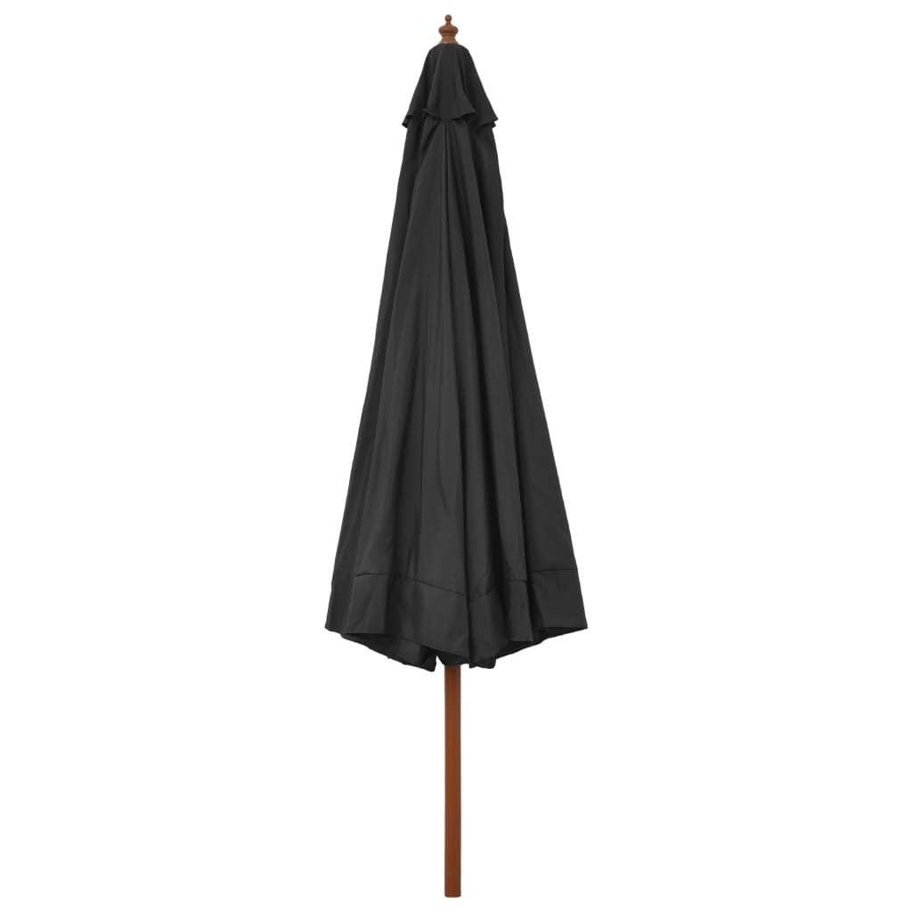 Parasol met houten paal 330 cm