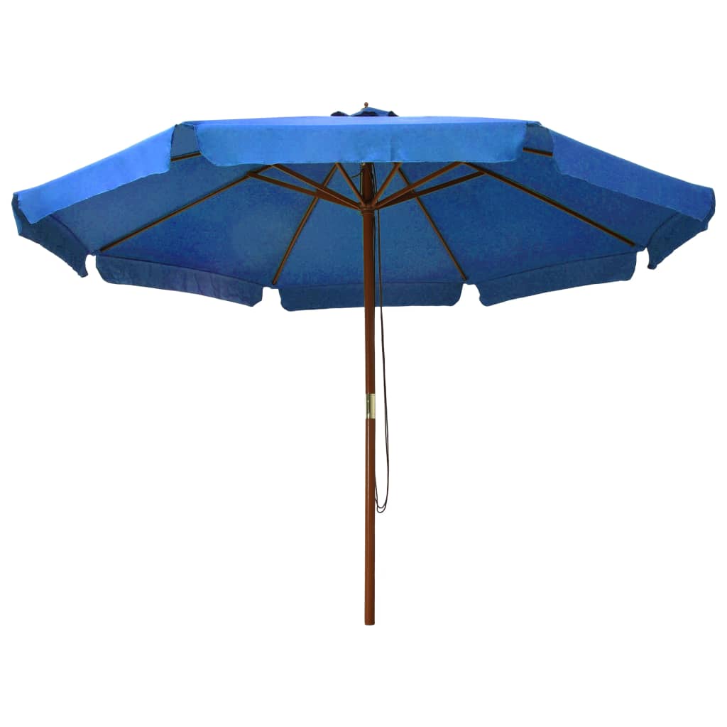 Parasol met houten paal 330 cm