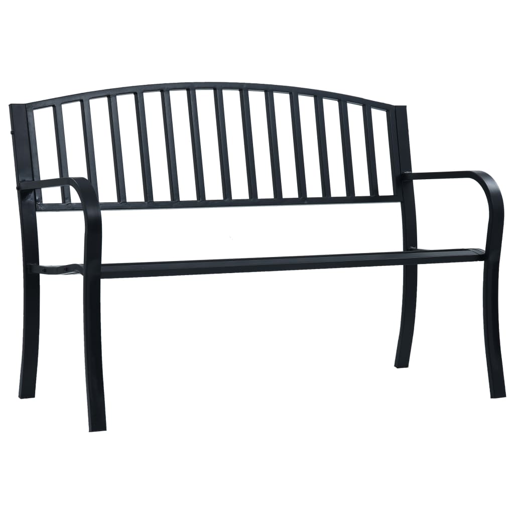 Banc de jardin 125 cm en acier