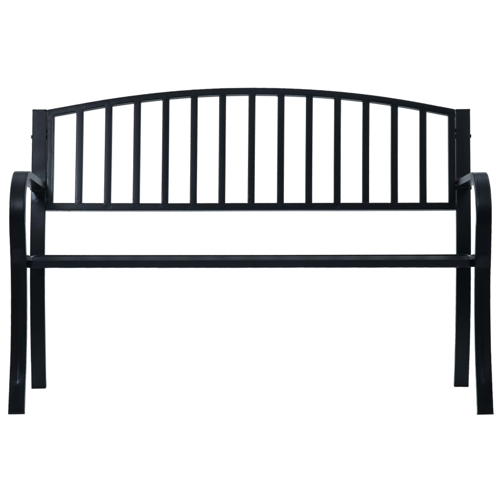 Banc de jardin 125 cm en acier