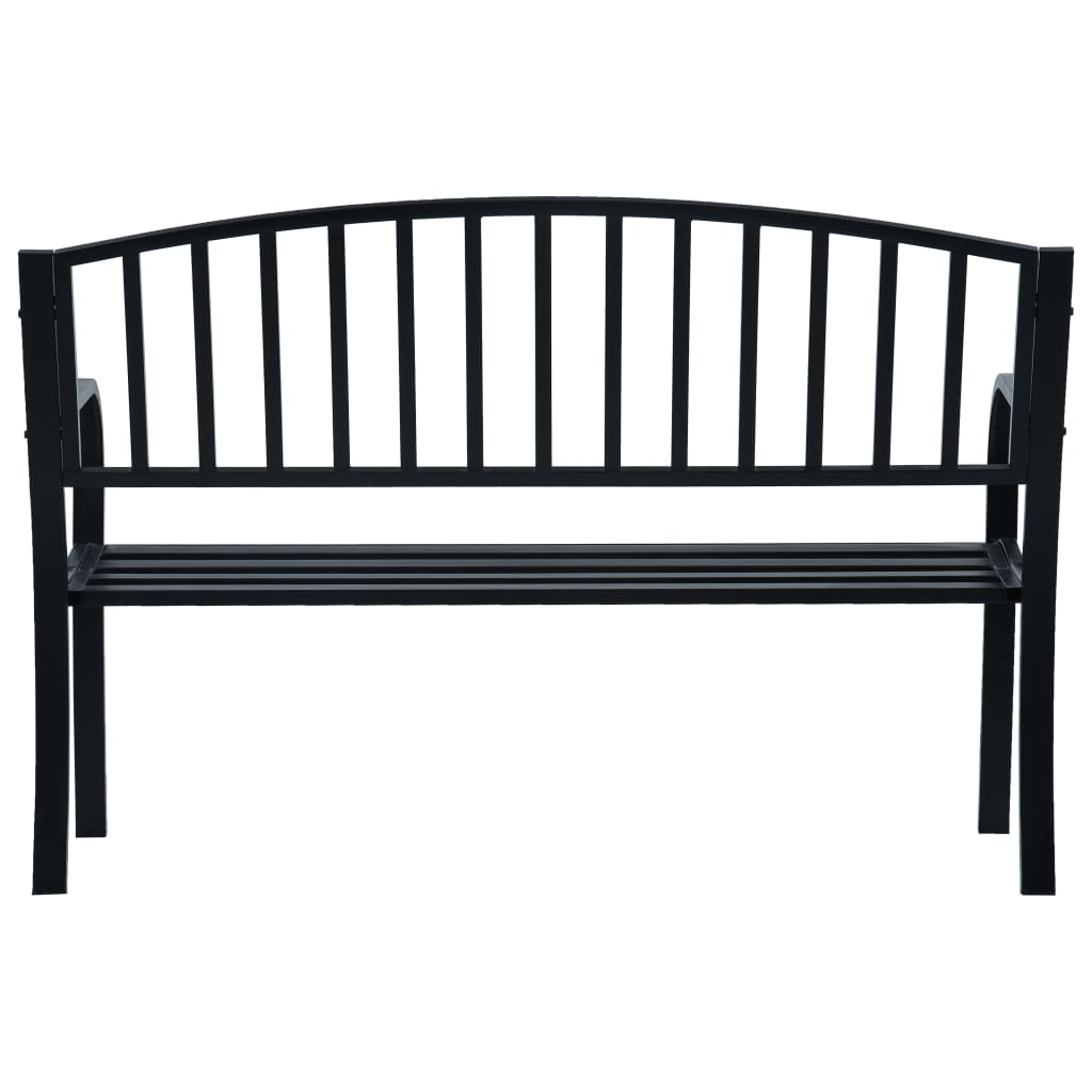 Banc de jardin 125 cm en acier