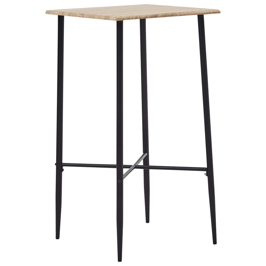 Table de bar 60x60x111 cm MDF