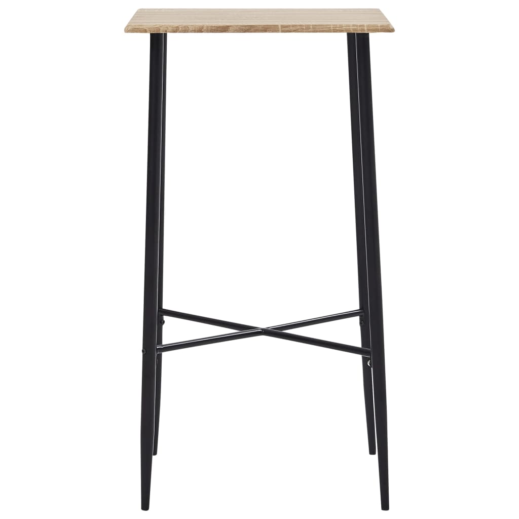 Table de bar 60x60x111 cm MDF